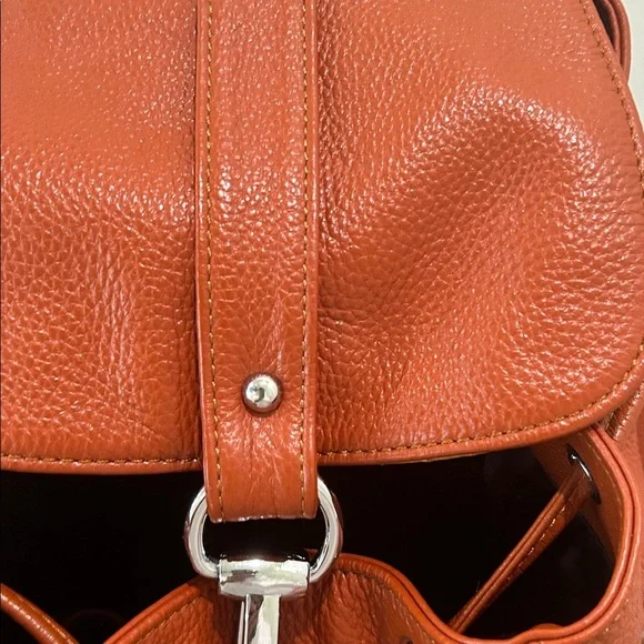 Coolcy - Elegant Brown Leather Backpack NWOT. CG - Picture 6 of 10